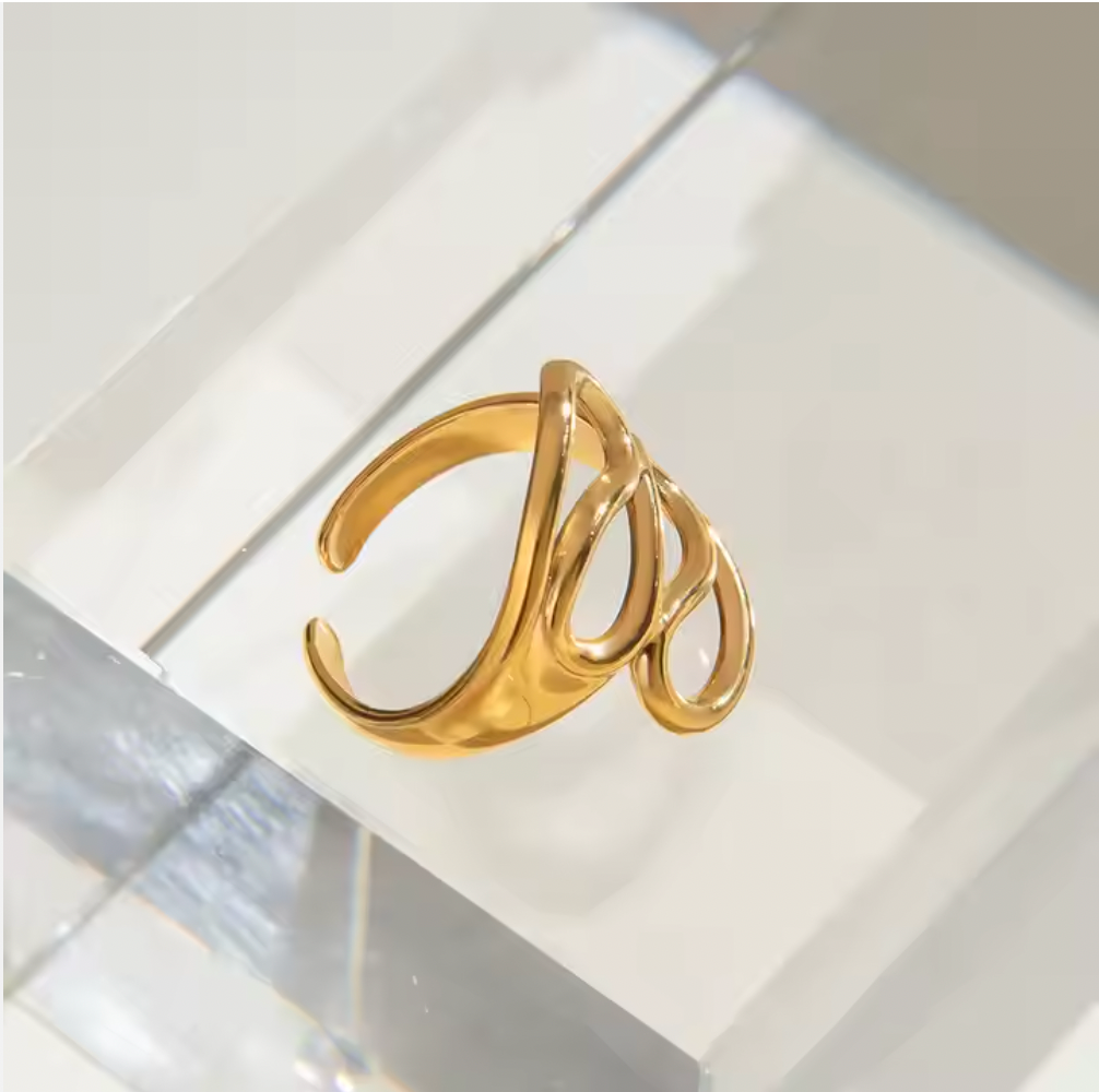 Fenton - Verstellbarer Goldring