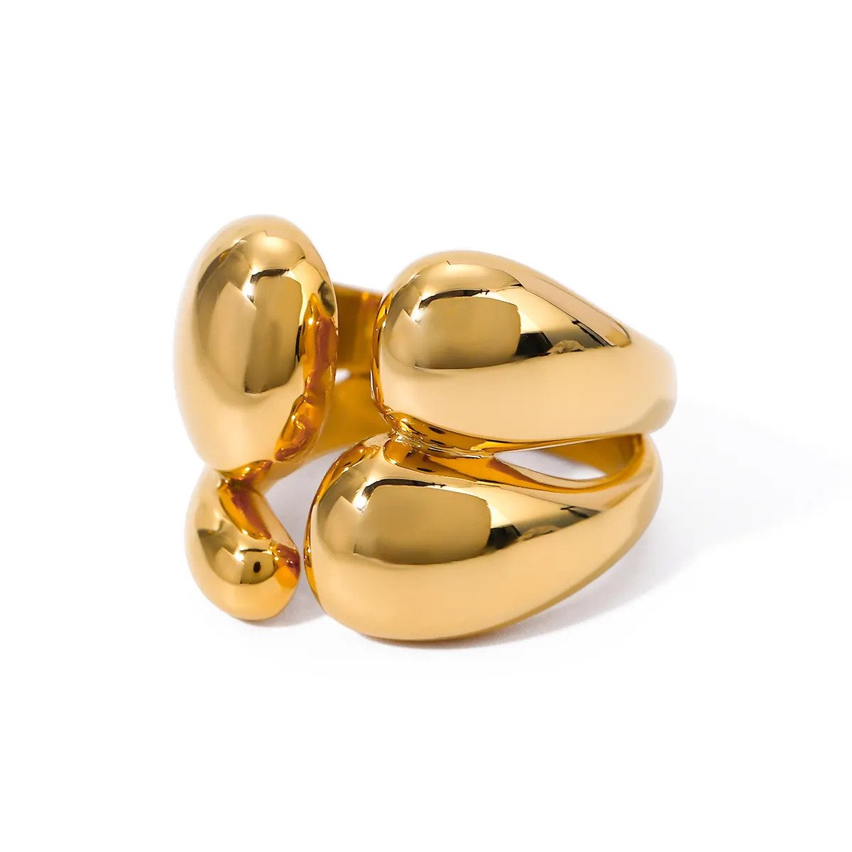 Fitton - Gold Bubble Moderner Ring