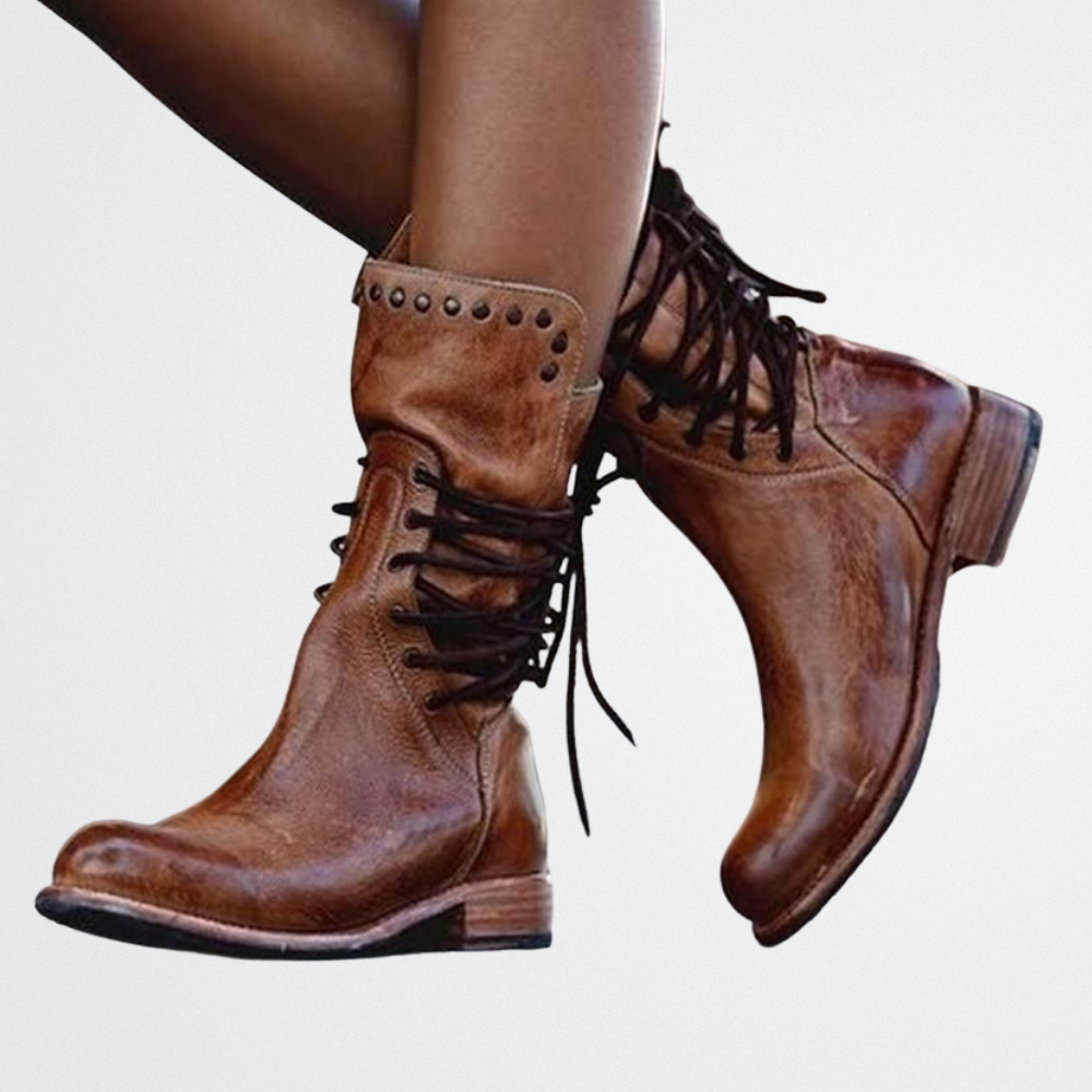 Ondine - Rustikale Schnürstiefel