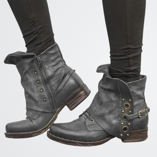 Mayzheen - Vintage Faltstiefel