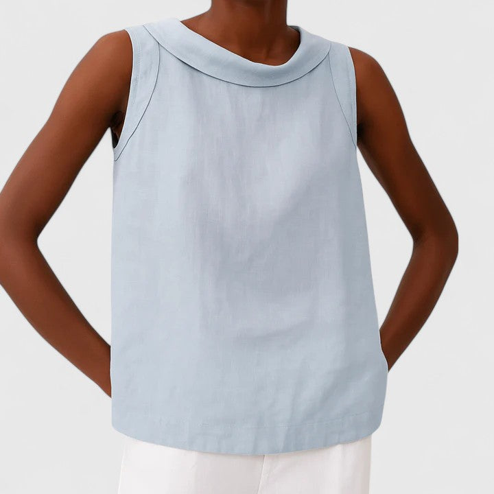 Anastine | Elegantes Top mit Rollkragen