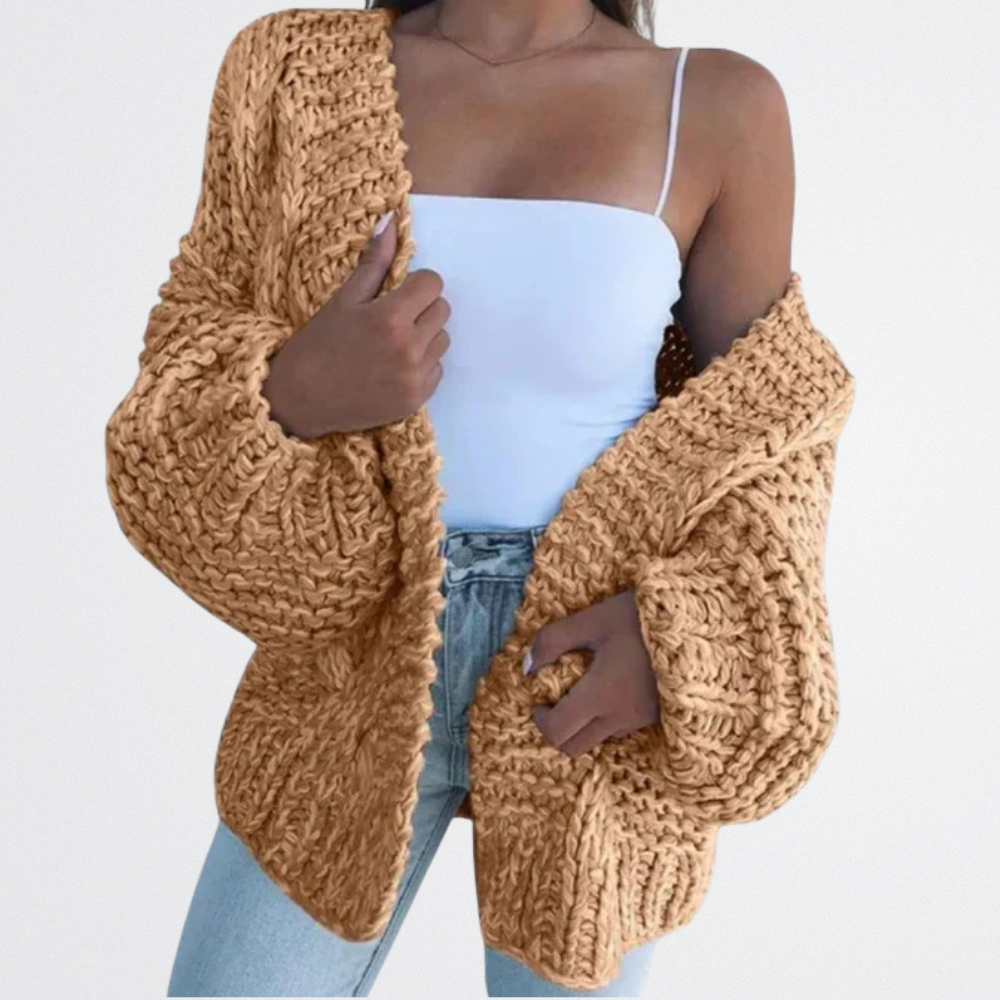 Alina - Oversized Strickjacke
