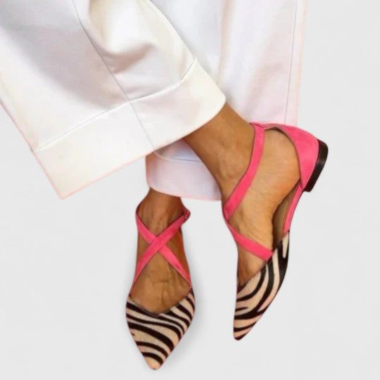 Khreysa | Elegante Ballerinas mit Riemen