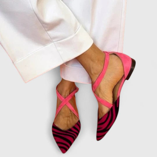 Khreysa | Elegante Ballerinas mit Riemen