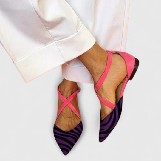 Khreysa | Elegante Ballerinas mit Riemen