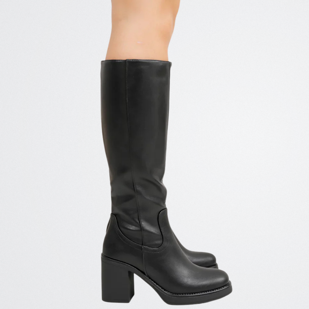 Giselle - Mid-Heel Luxe Stiefel