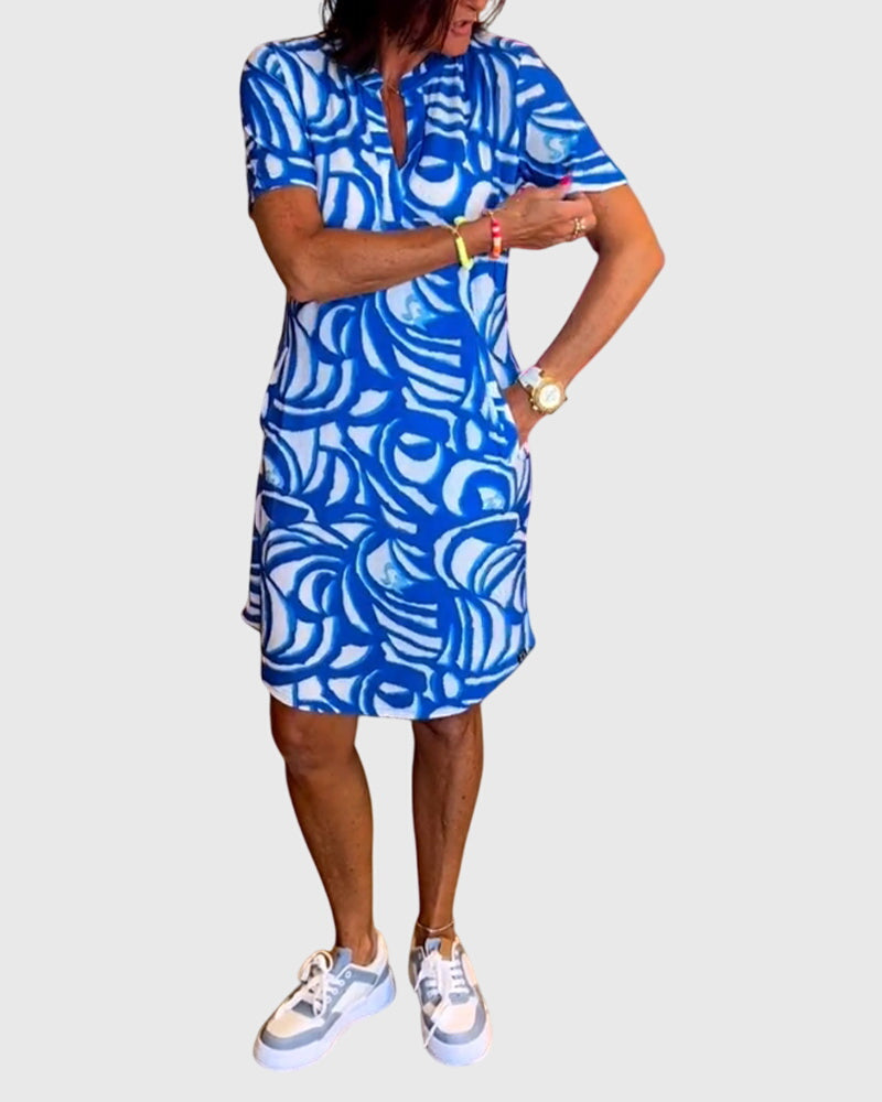 Elle™ | Schmeichelhaftes Avenue Walk Kleid
