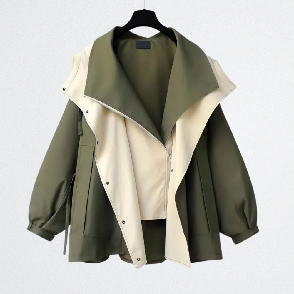 Zéphyrine - Minimalistische Utility-Jacke