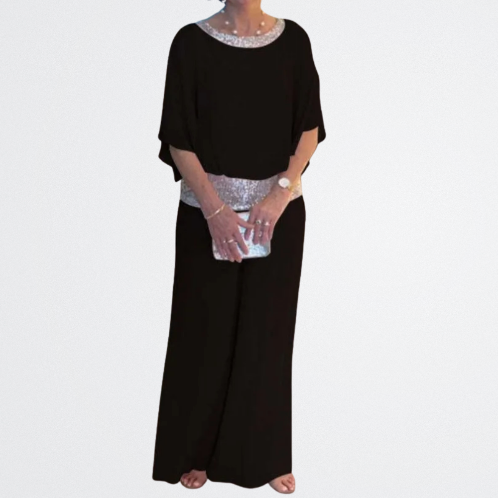 Lorelei - Luxuriöser Pailletten-Jumpsuit