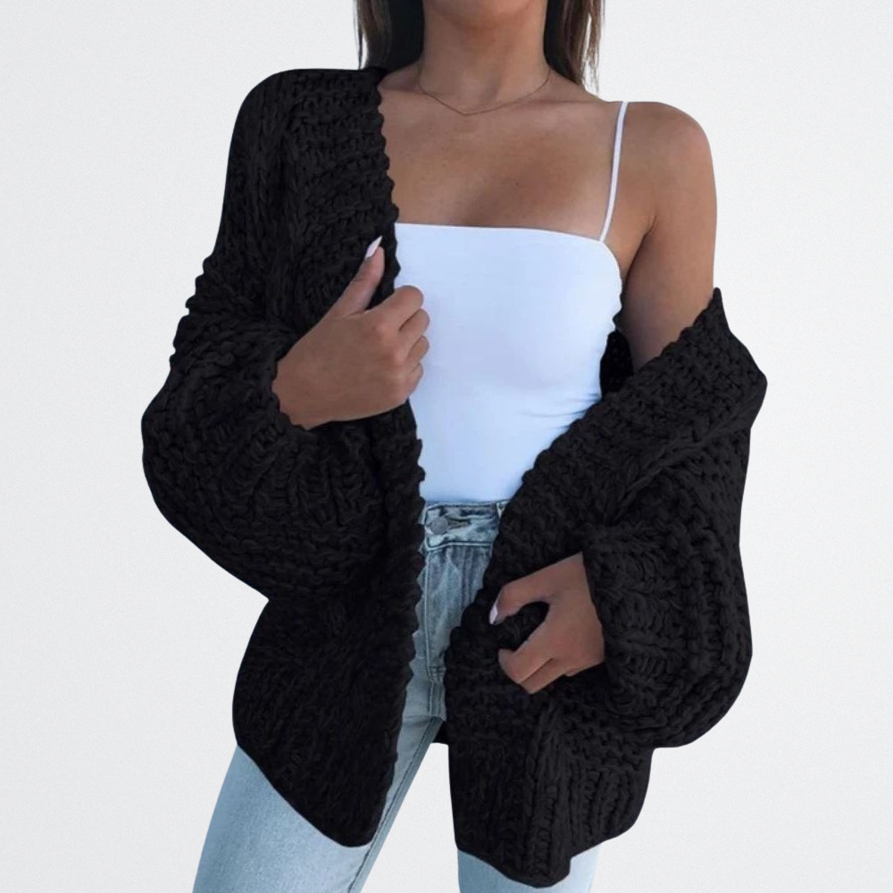 Alina - Oversized Strickjacke