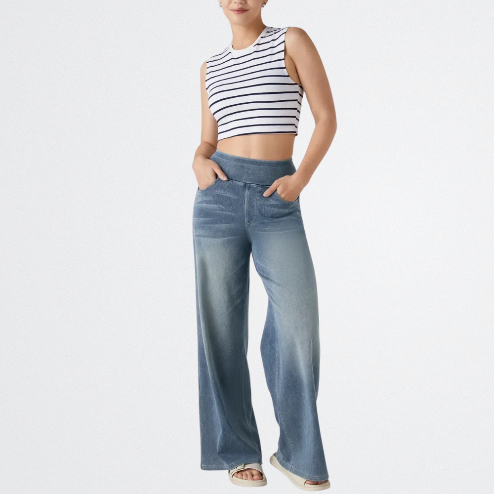 Thalia - Entspannte weit geschnittene Jeans