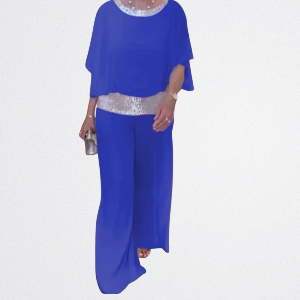 Lorelei - Luxuriöser Pailletten-Jumpsuit