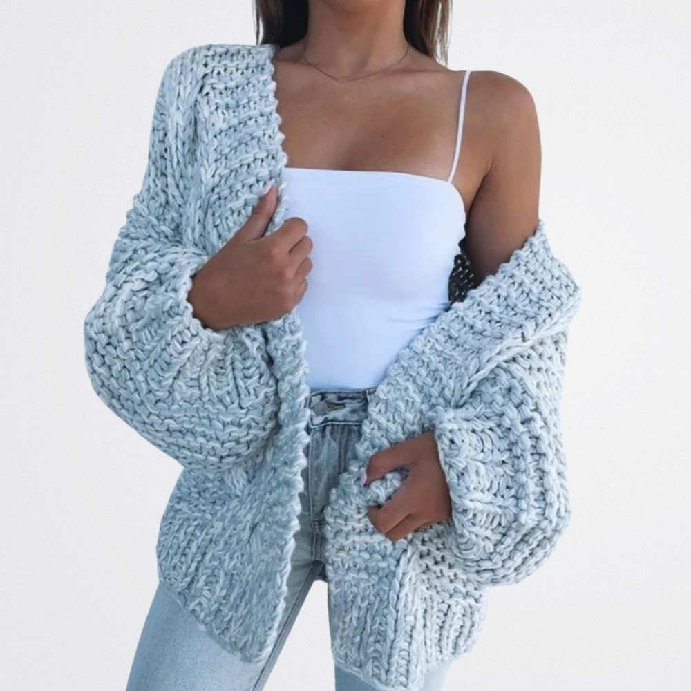 Alina - Oversized Strickjacke