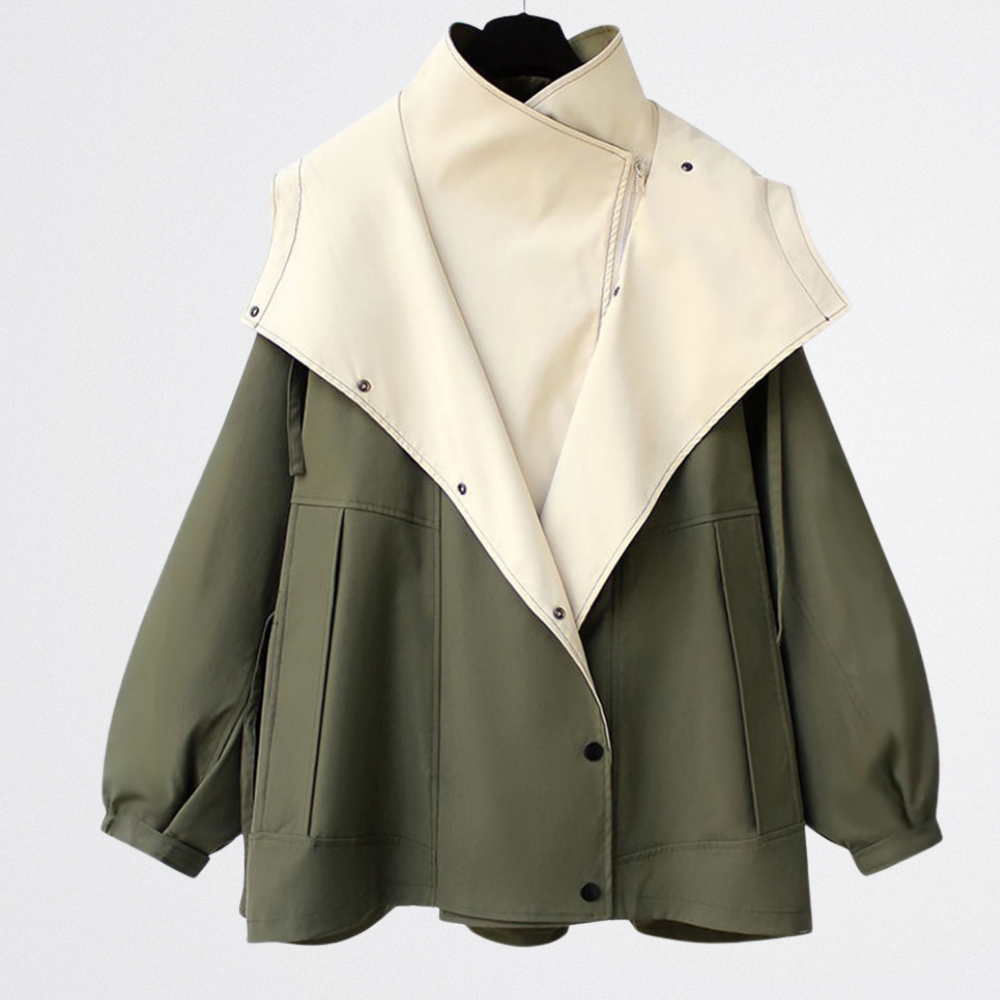 Zéphyrine - Minimalistische Utility-Jacke