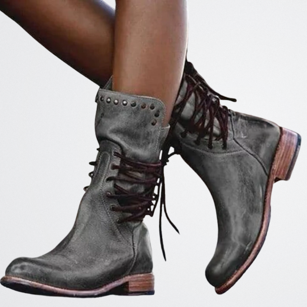 Ondine - Rustikale Schnürstiefel