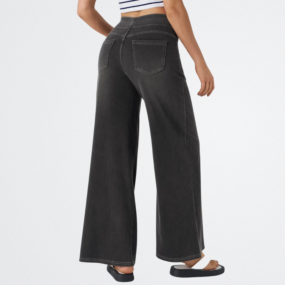 Thalia - Entspannte weit geschnittene Jeans