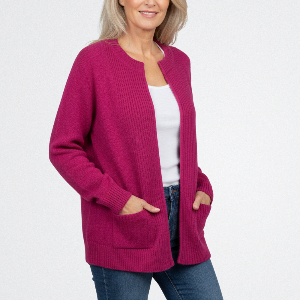Lina - Kuscheliger Strick-Cardigan