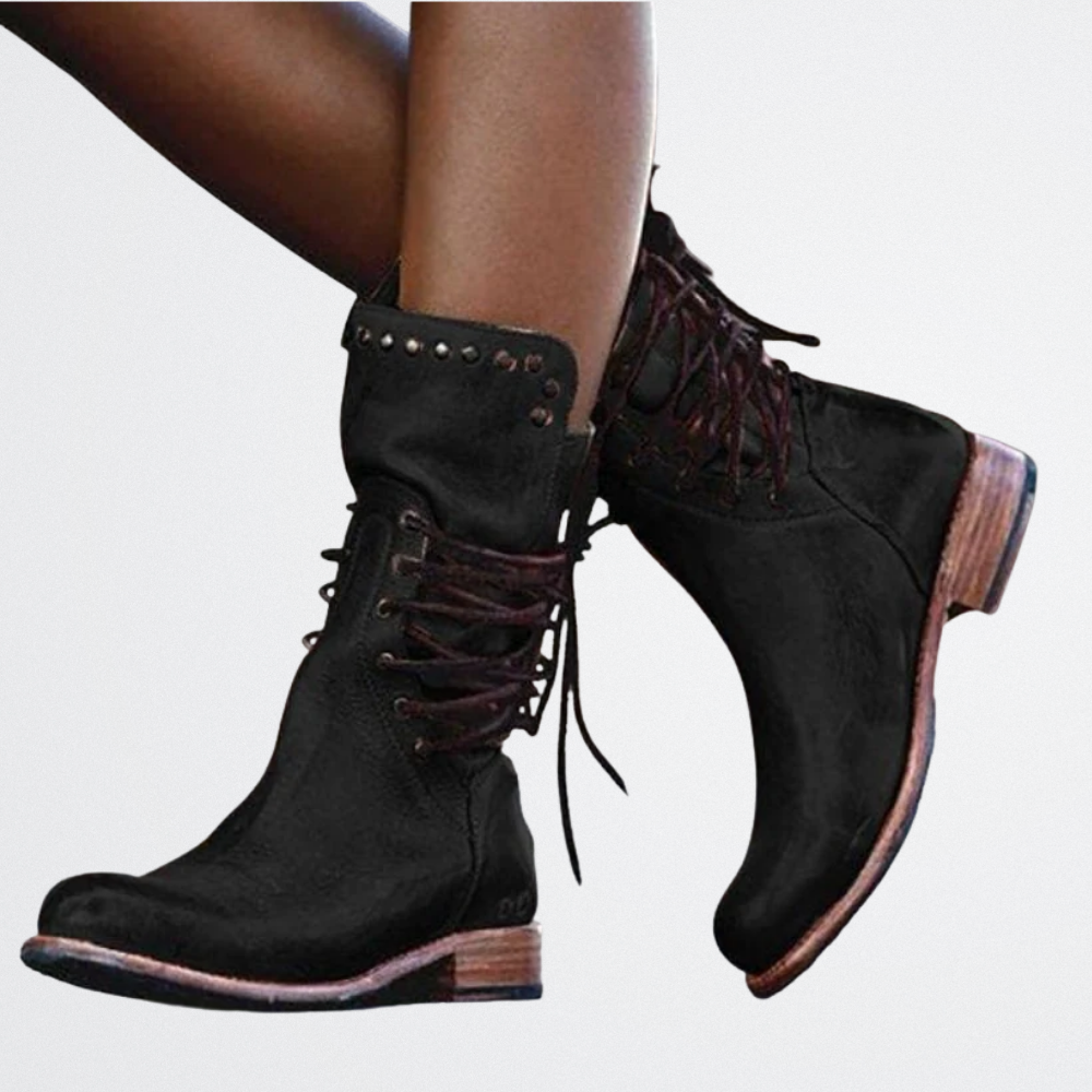 Ondine - Rustikale Schnürstiefel
