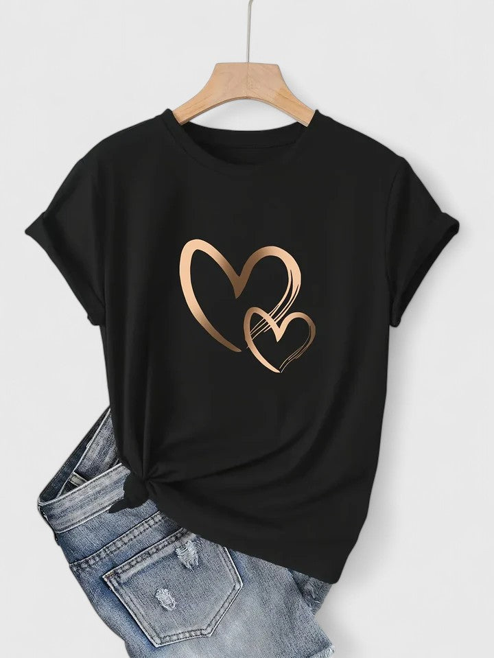 Ivanelle | Bequemes T-Shirt mit kurzen Ärmeln
