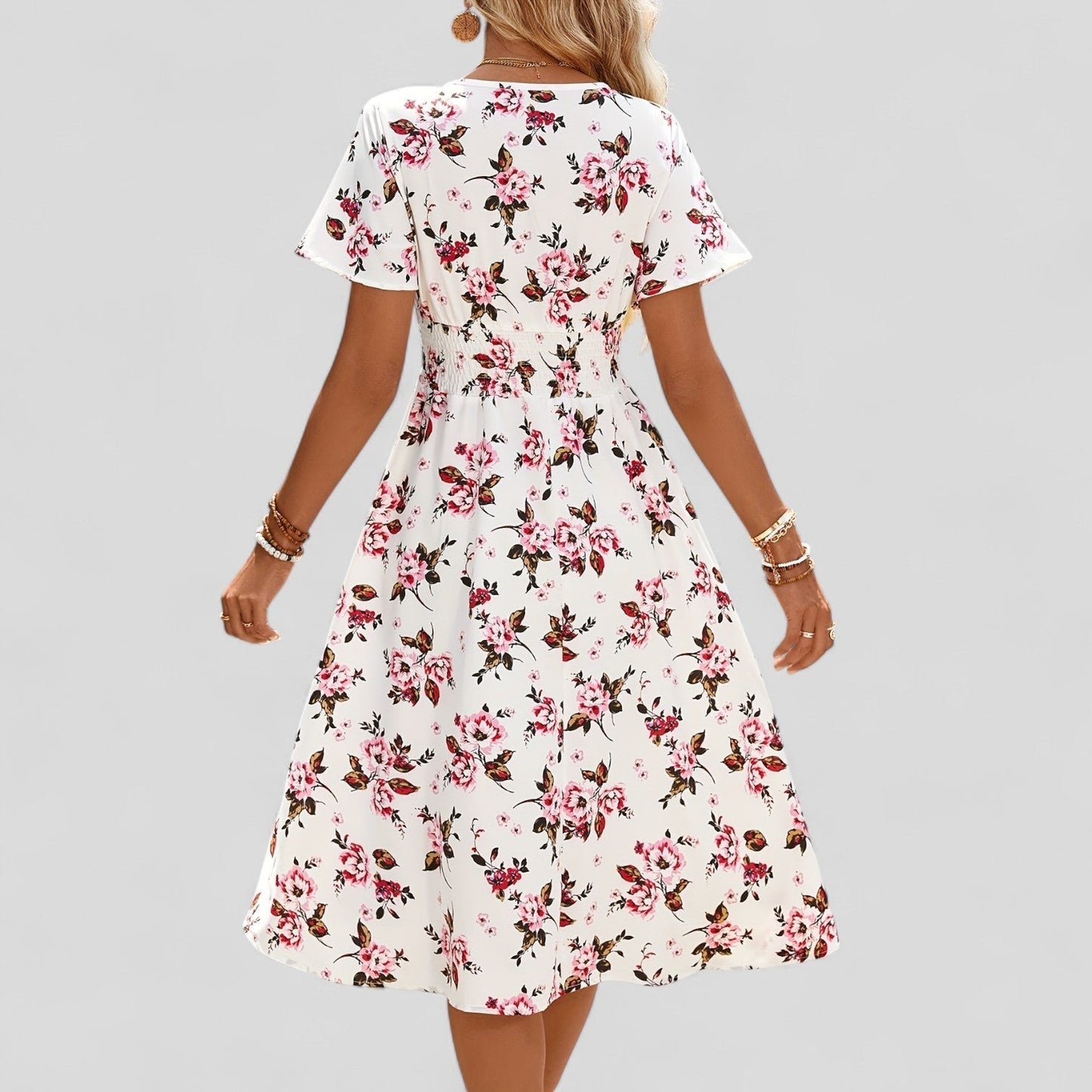 Gretalise | Bequemes Sommer-Midikleid