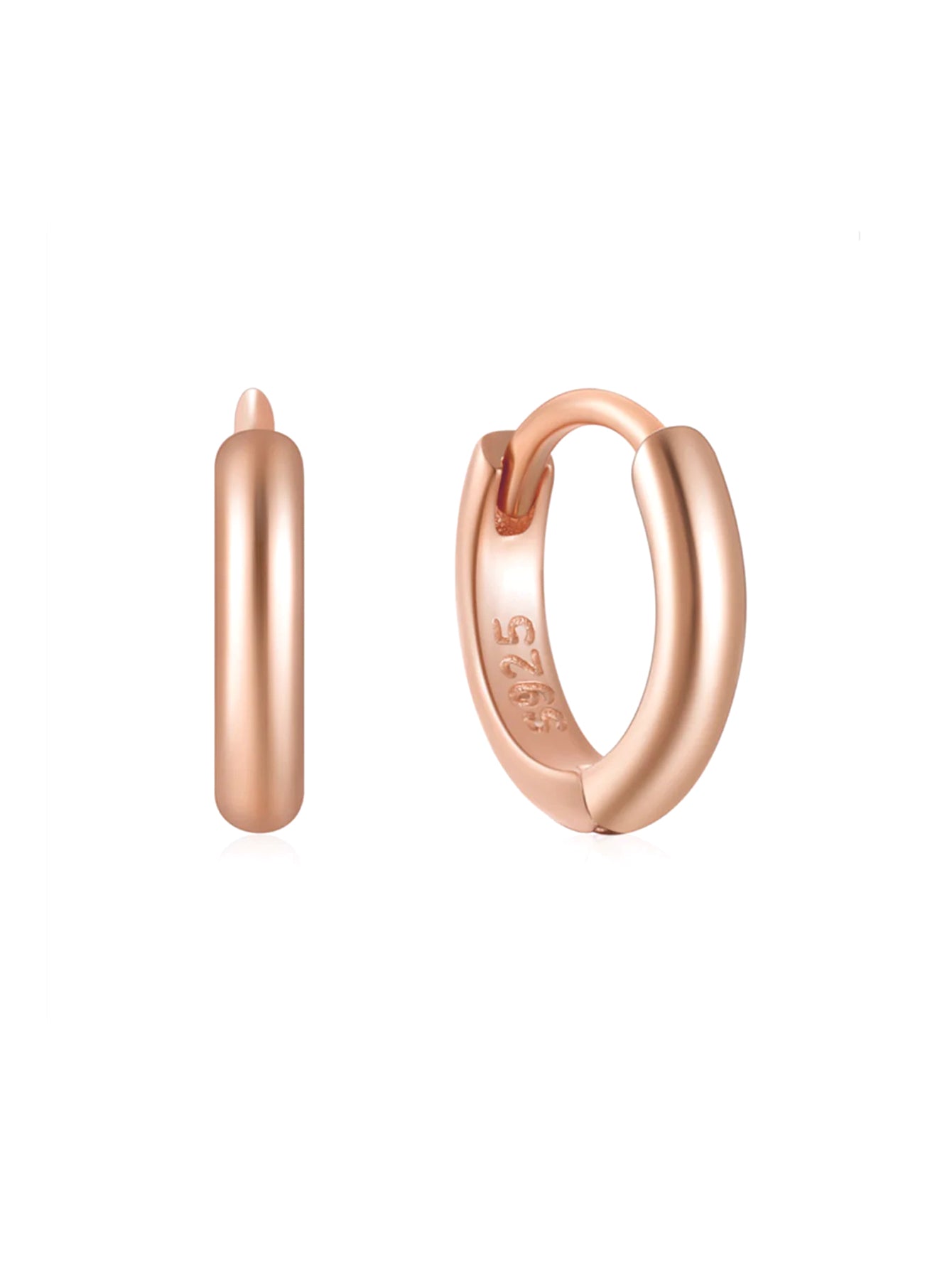 Hoop Huggie Earrings in Various Sizes – Mabel