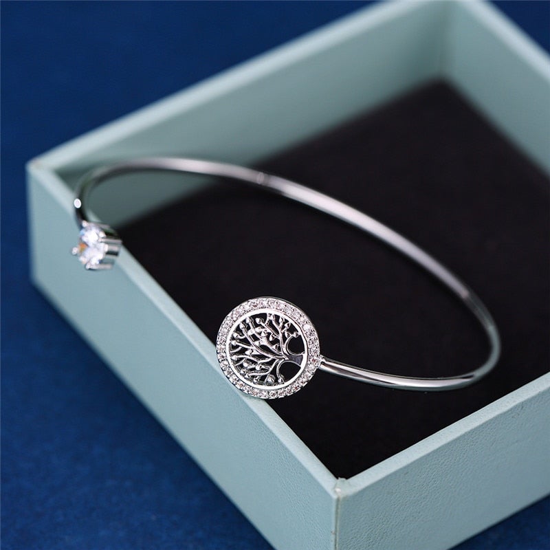 Clara - Verstellbares Baum-des-Lebens-Armband