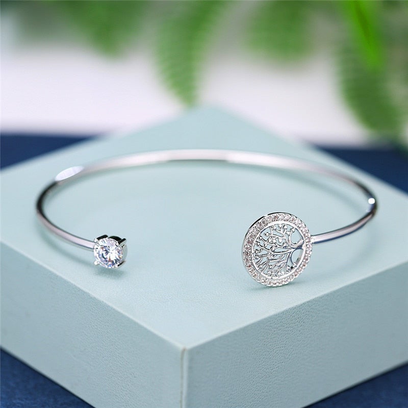 Clara - Verstellbares Baum-des-Lebens-Armband