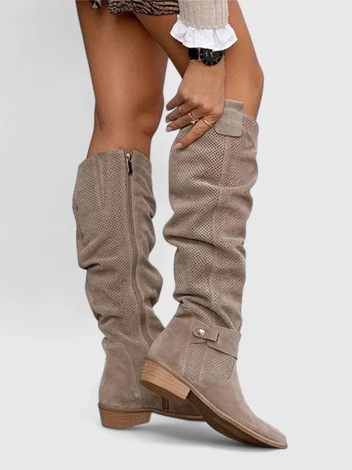 Jayzmarah - Weiche Wildlederstiefel