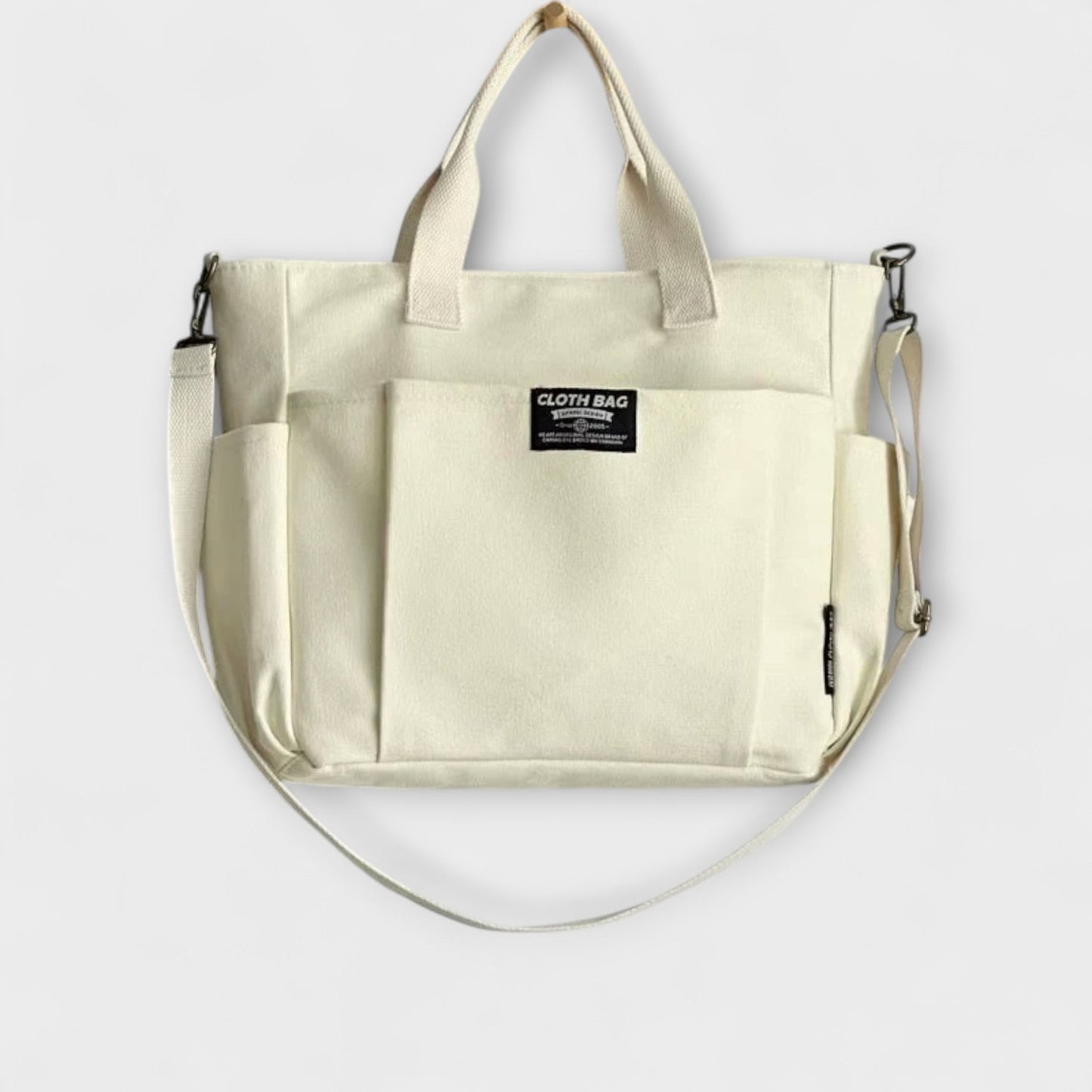 Olivia - Minimalistische Canvas-Shopper
