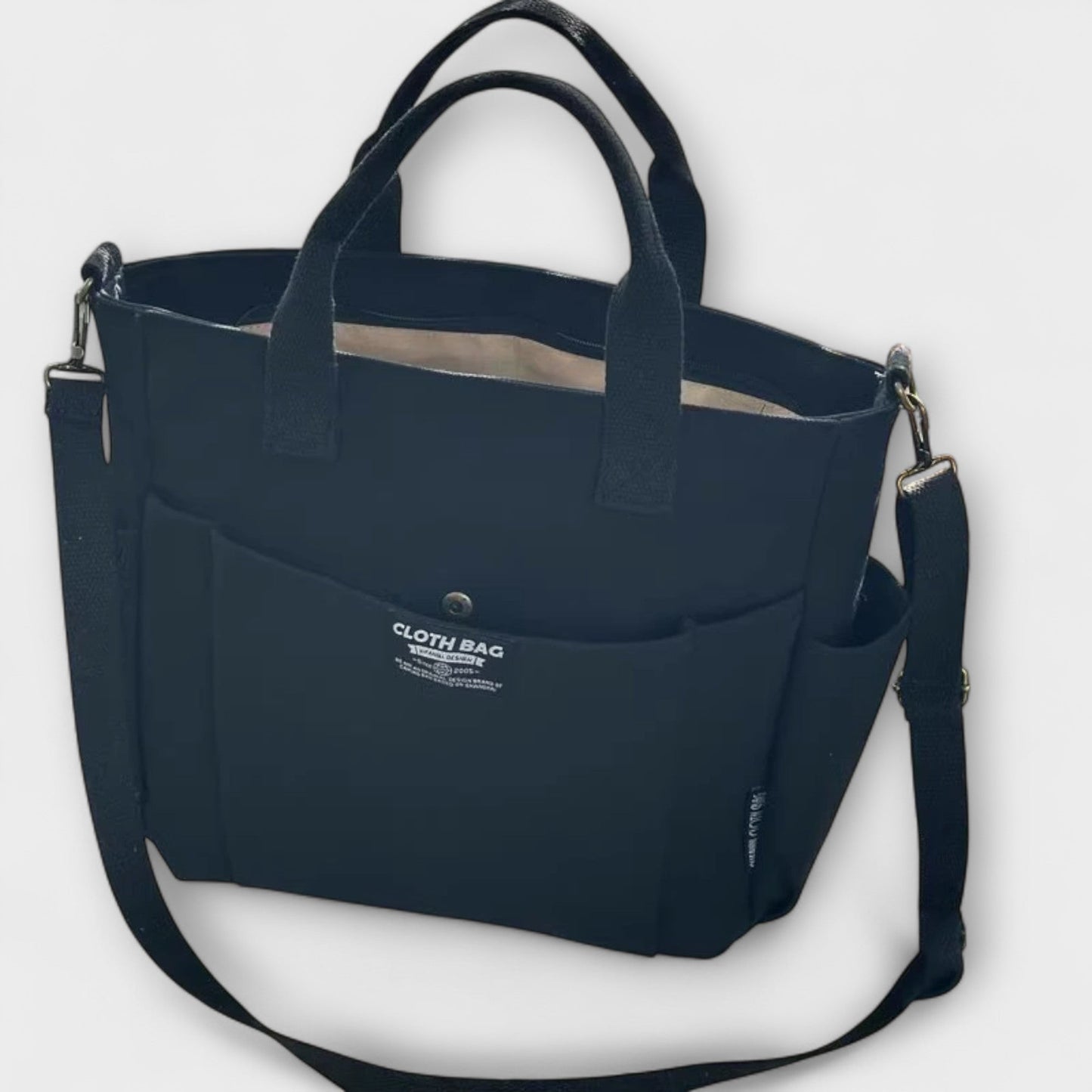 Olivia - Minimalistische Canvas-Shopper