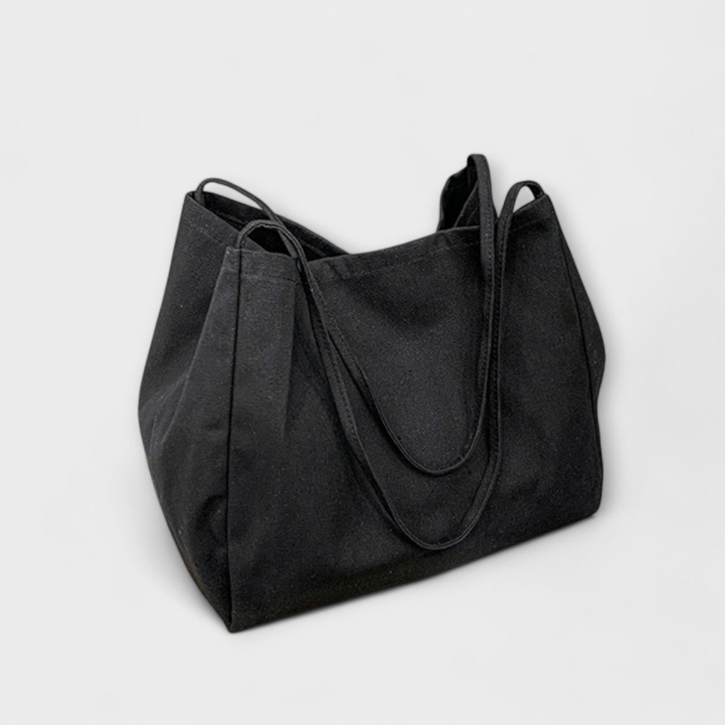 Olivia - Hochwertige große Canvas-Shopper-Tasche