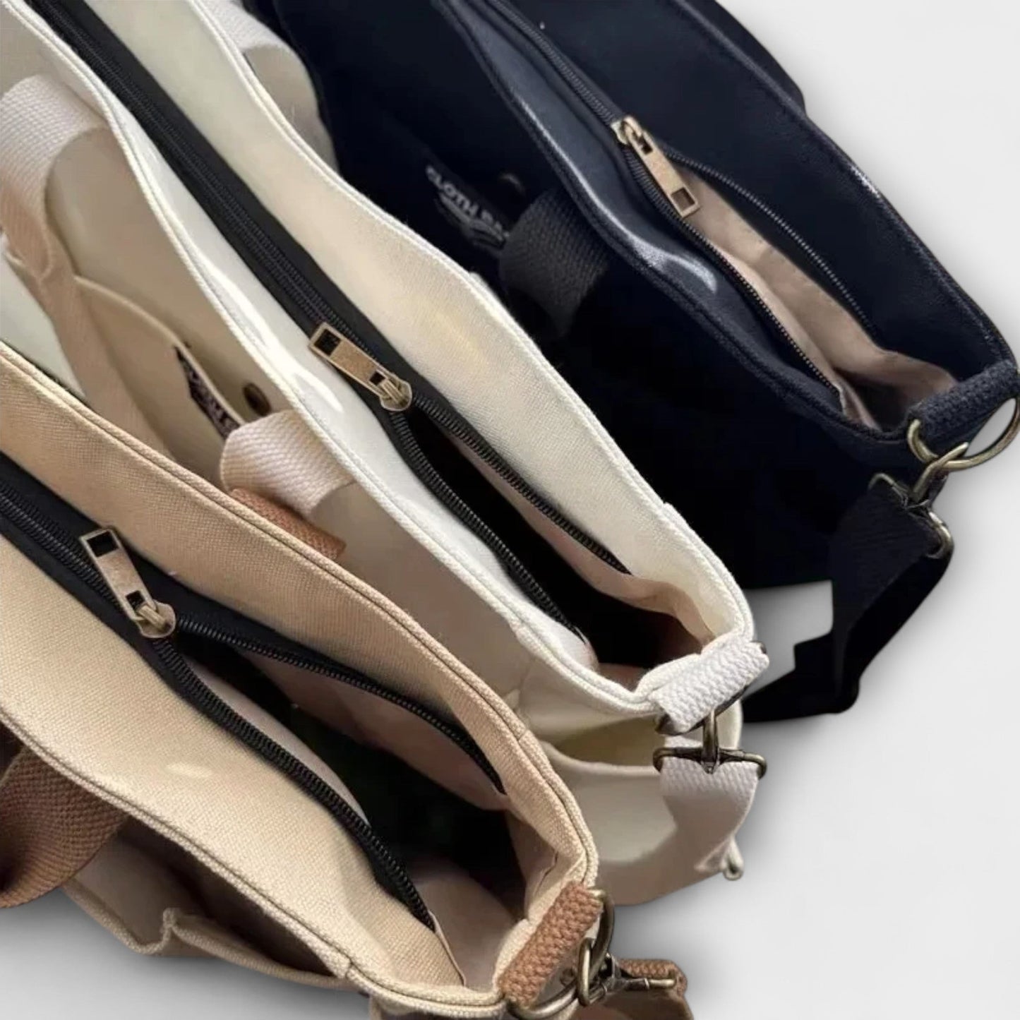 Olivia - Minimalistische Canvas-Shopper