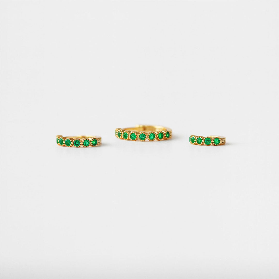 Emerald-CZ-Earrings – Avice