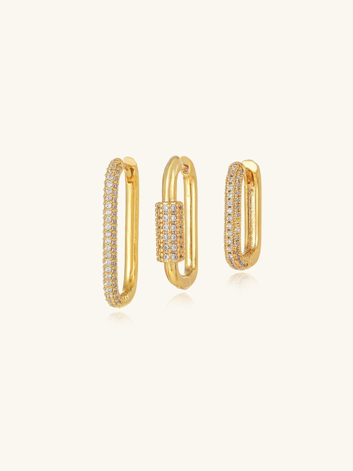 Barbara - Ohrring-Set mit Zirkonia