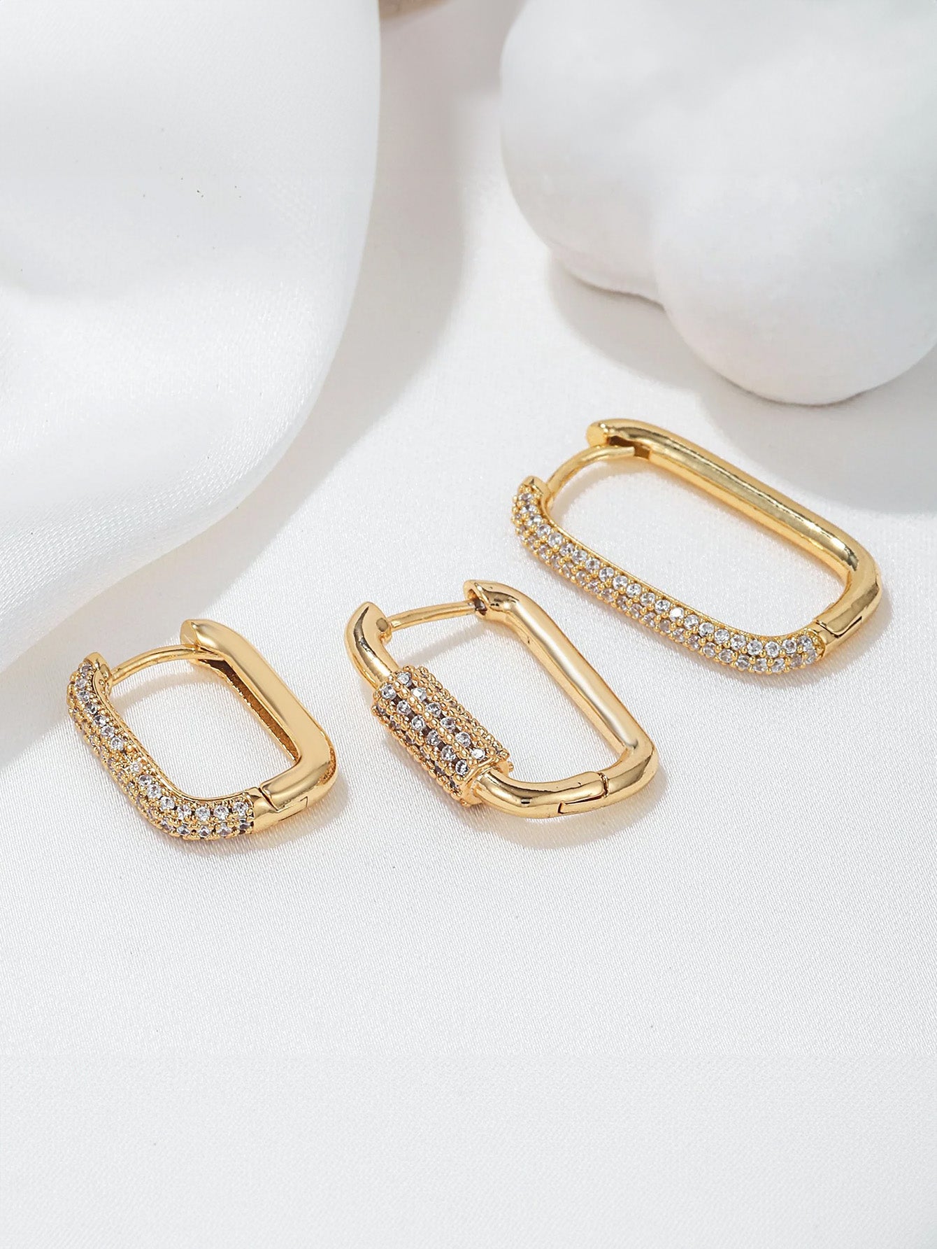 Barbara - Ohrring-Set mit Zirkonia