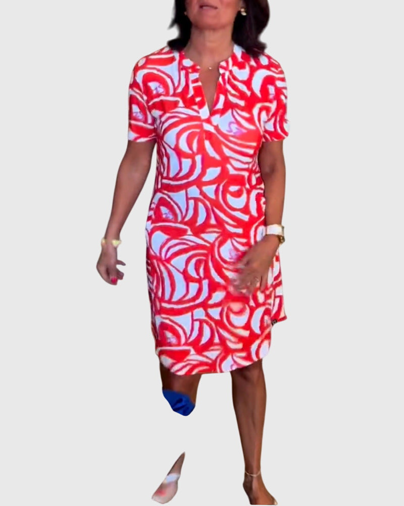 Elle™ | Schmeichelhaftes Avenue Walk Kleid