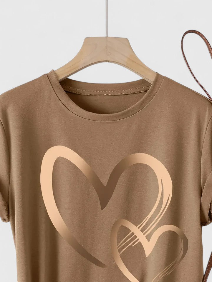 Ivanelle | Bequemes T-Shirt mit kurzen Ärmeln