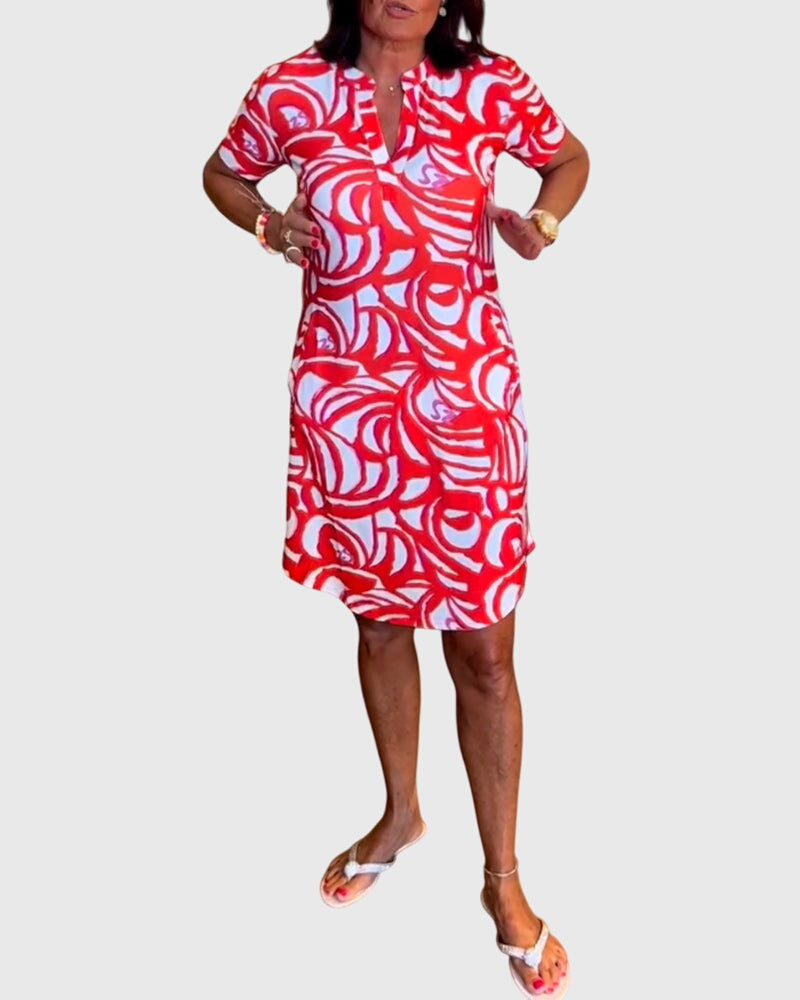 Elle™ | Schmeichelhaftes Avenue Walk Kleid