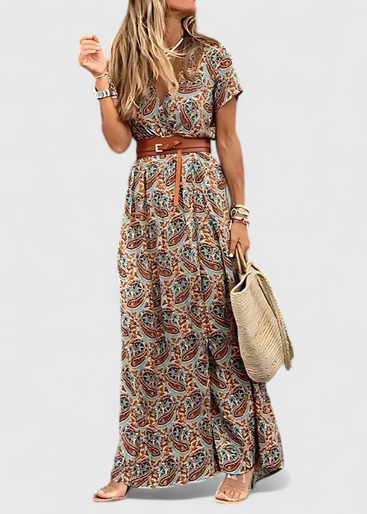 Lorraine | Stilvolles Boho Maxikleid