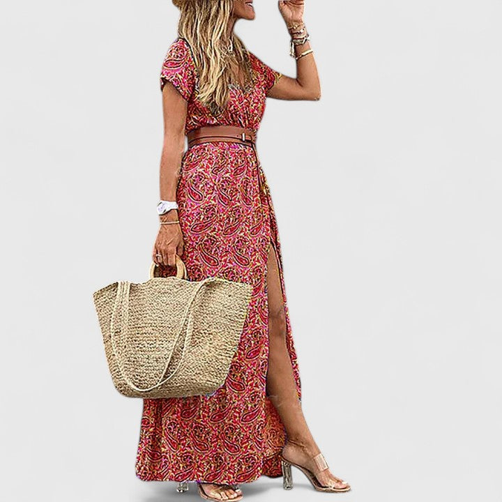 Lorraine | Stilvolles Boho Maxikleid