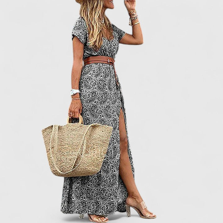 Lorraine | Stilvolles Boho Maxikleid