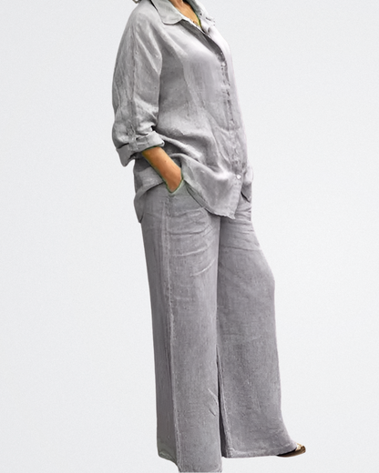 Isla - Luxus Leinen Lounge Set