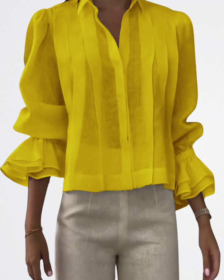 Serafina - Elegante transparente Bluse