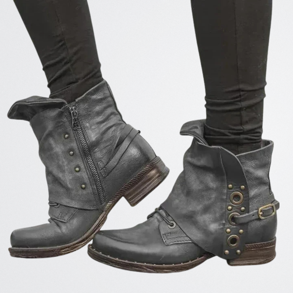 Mayzheen - Vintage Faltstiefel