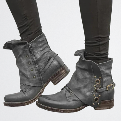 Mayzheen - Vintage Faltstiefel
