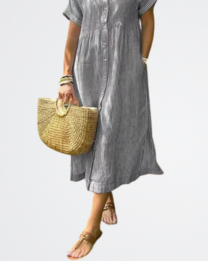 Mara Strand Midi Kleid