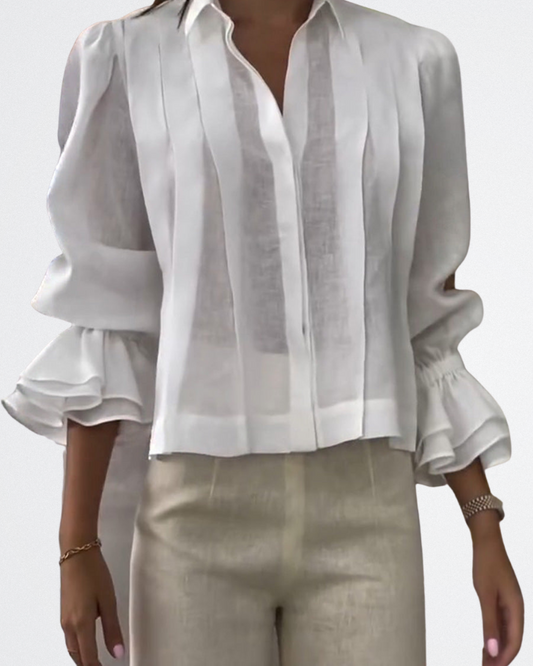 Serafina - Elegante transparente Bluse
