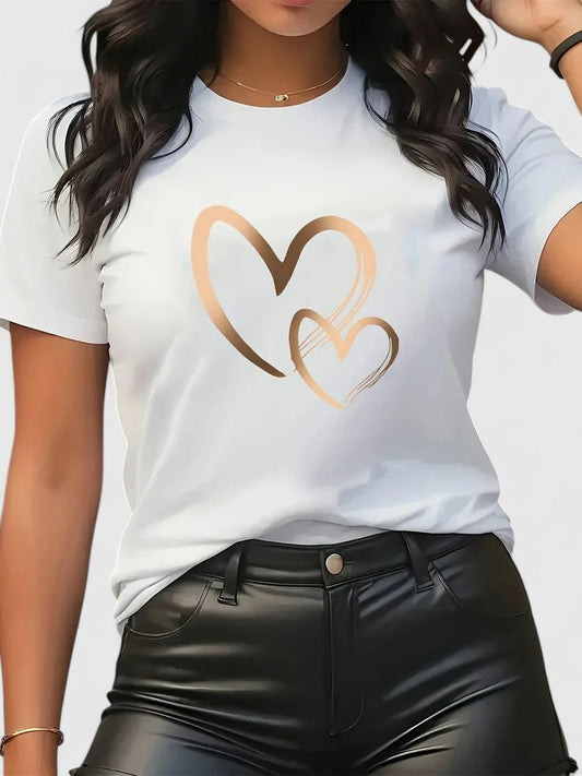 Ivanelle | Bequemes T-Shirt mit kurzen Ärmeln