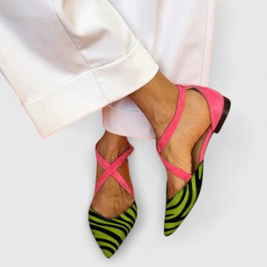 Khreysa | Elegante Ballerinas mit Riemen