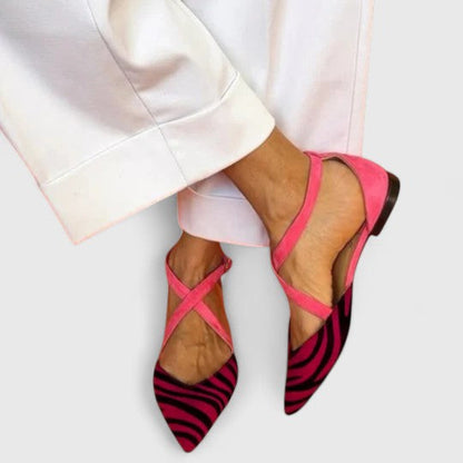 Khreysa | Elegante Ballerinas mit Riemen